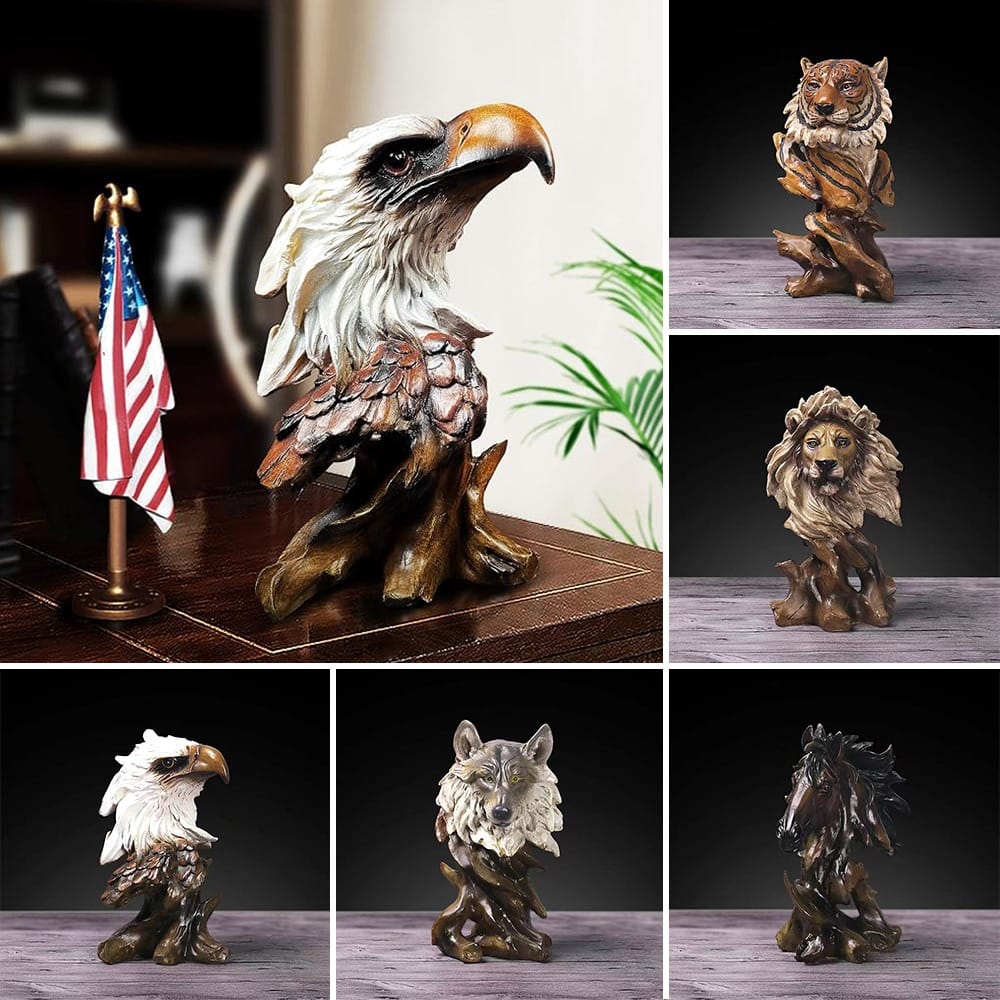 Handmade Tree Root Animal Sculpture