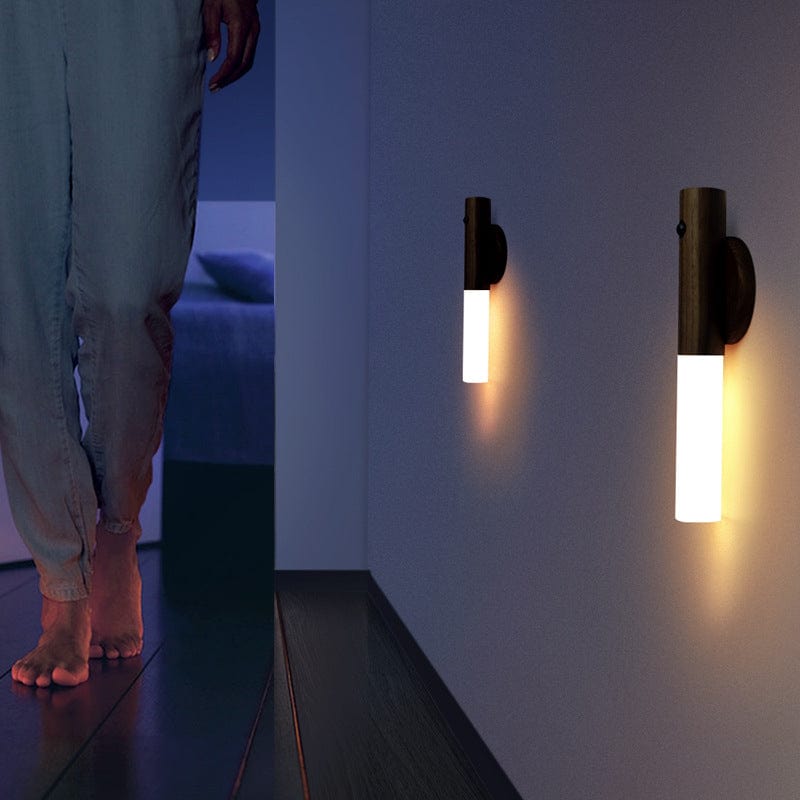 Eco Wood Smart Sensor LED Torch