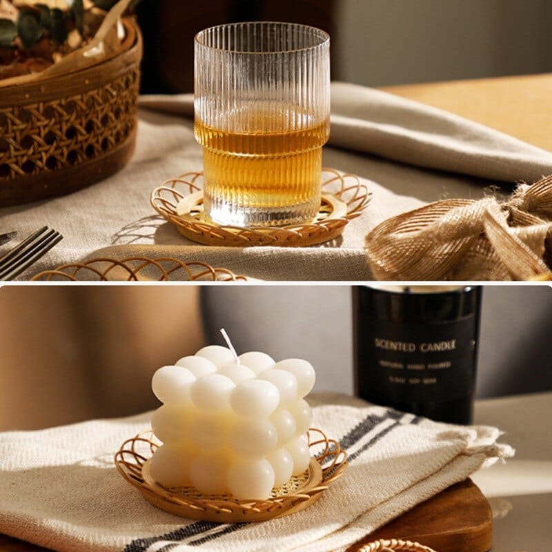 Rattan Coaster