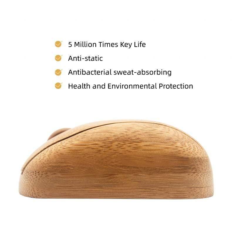 Handmade Wireless Bamboo Mouse