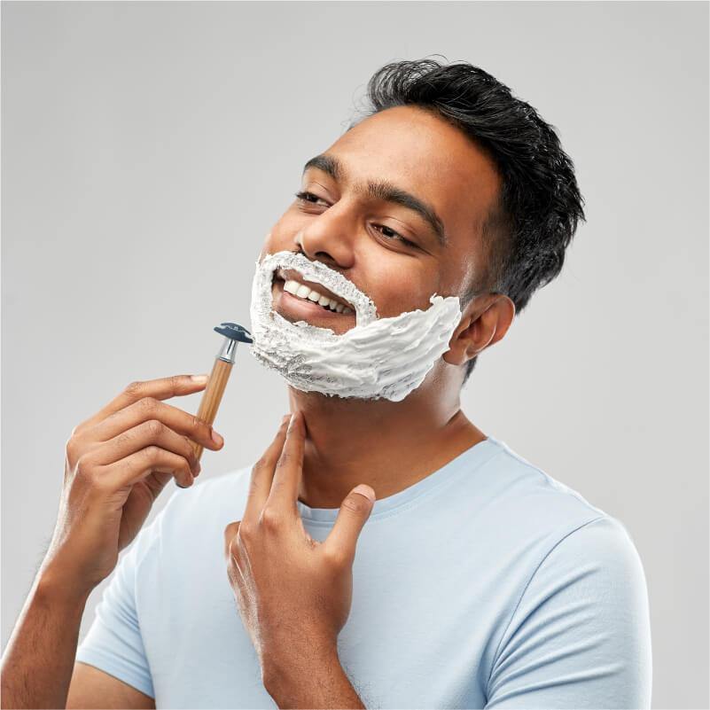 Natural Wood/Bamboo Shaver with Replacement Blades