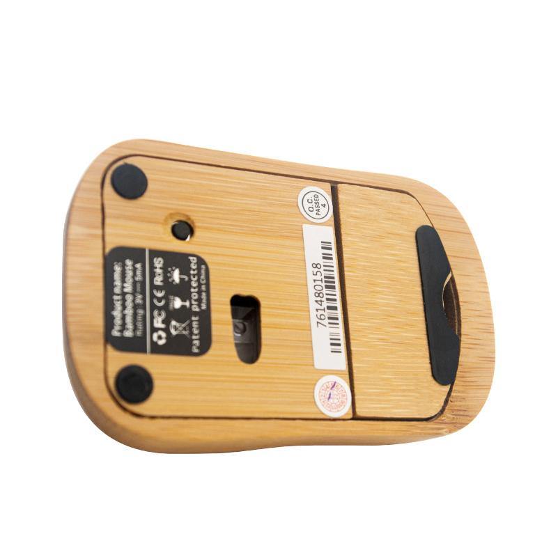 Handmade Wireless Bamboo Mouse