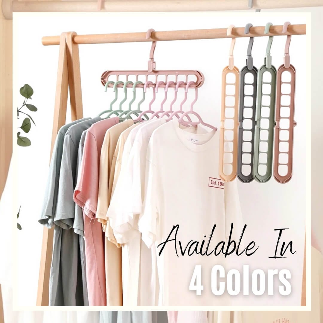 70% OFF TODAY Space Saving Clothes Hangers