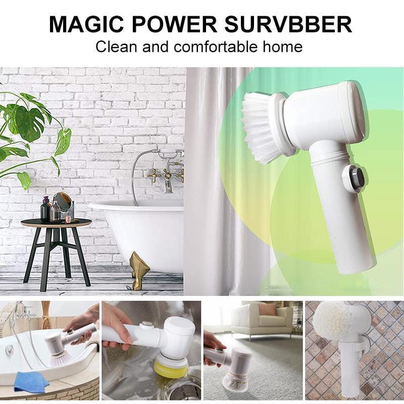 LAST DAY PROMOTION 63% OFF Magic Electric Cleaning Brush USB rechargeable