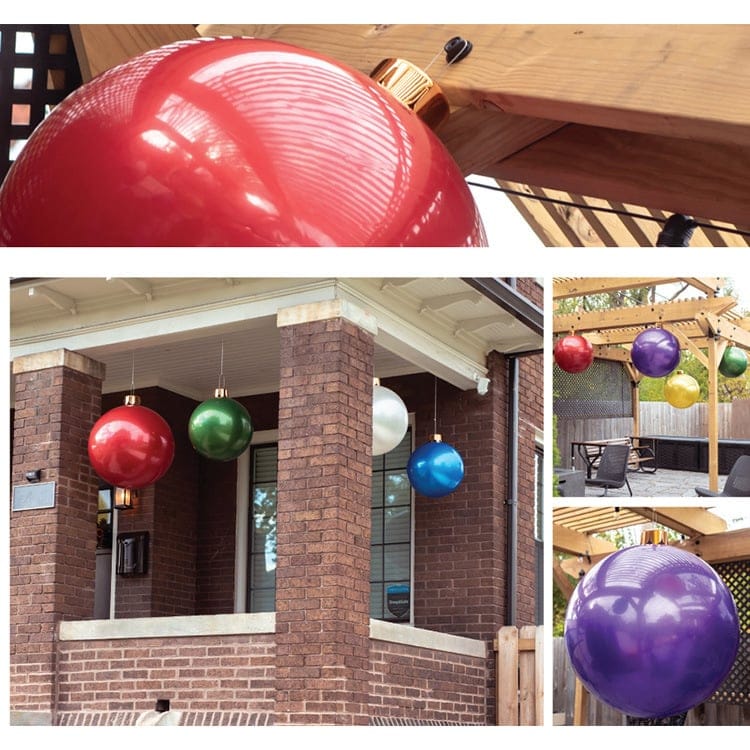 Oversized Inflatable Christmas Ball Decoration