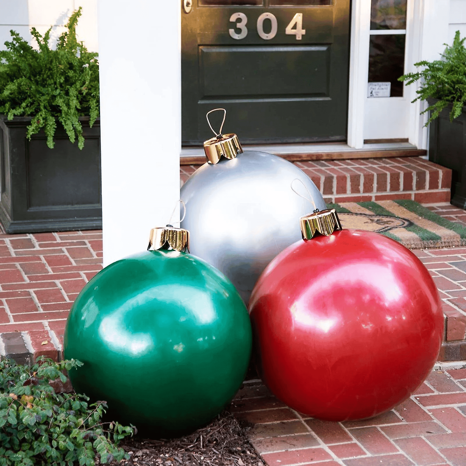 Oversized Inflatable Christmas Ball Decoration