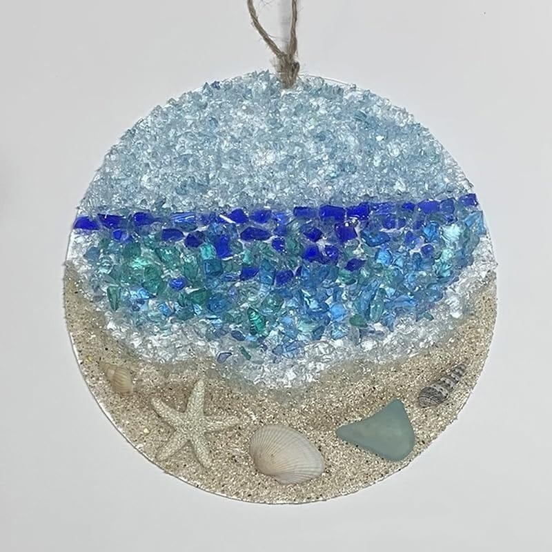 Christmas Tree Beach Ornament