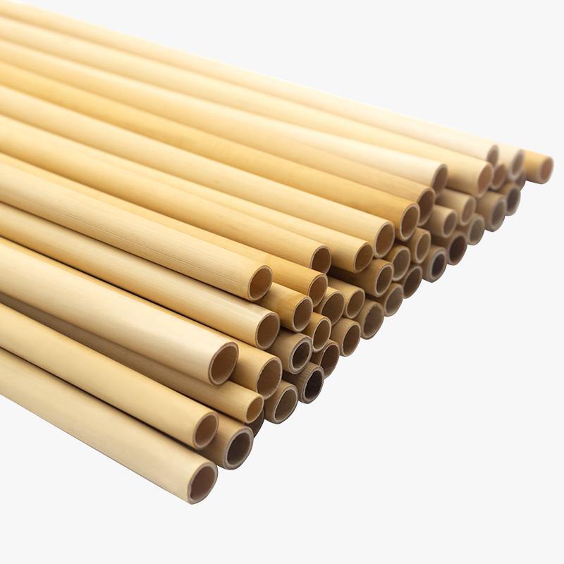 Natural Reed Straws - Pack of 50