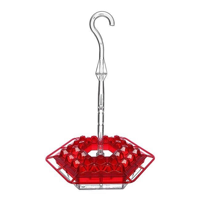 (Last Day Promotion-SAVE 50% OFF) Hummingbird Feeder With Perch And Built-in Ant Moat