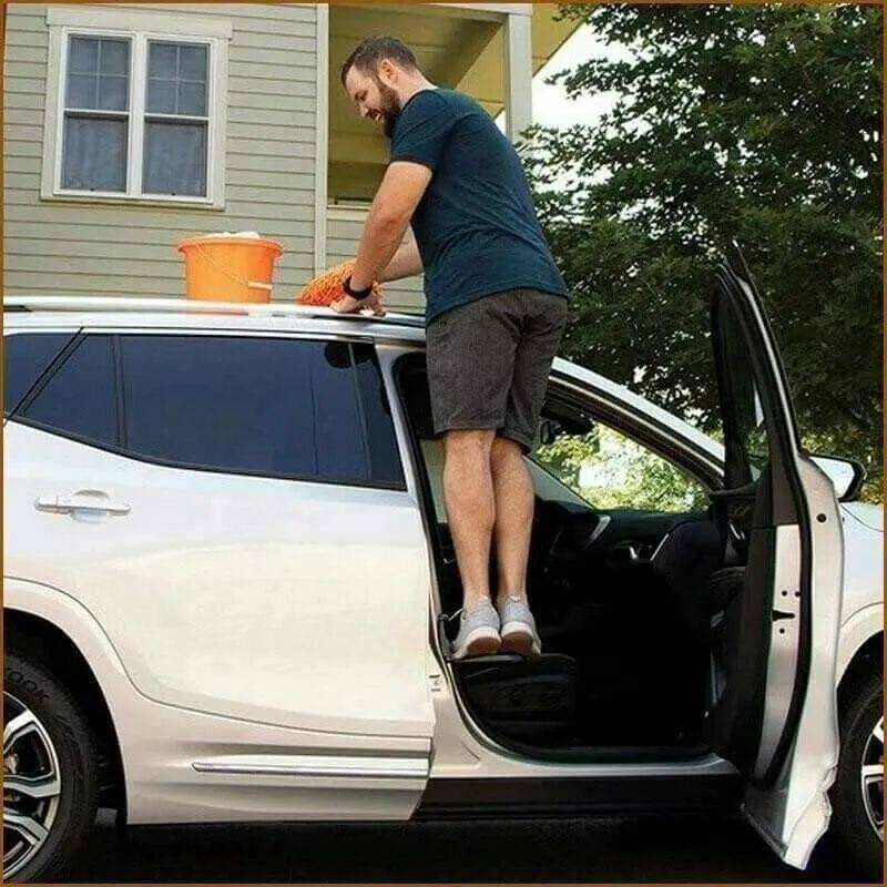 Hot Sale-45% OFF Multifunction Foldable Car Rack Step