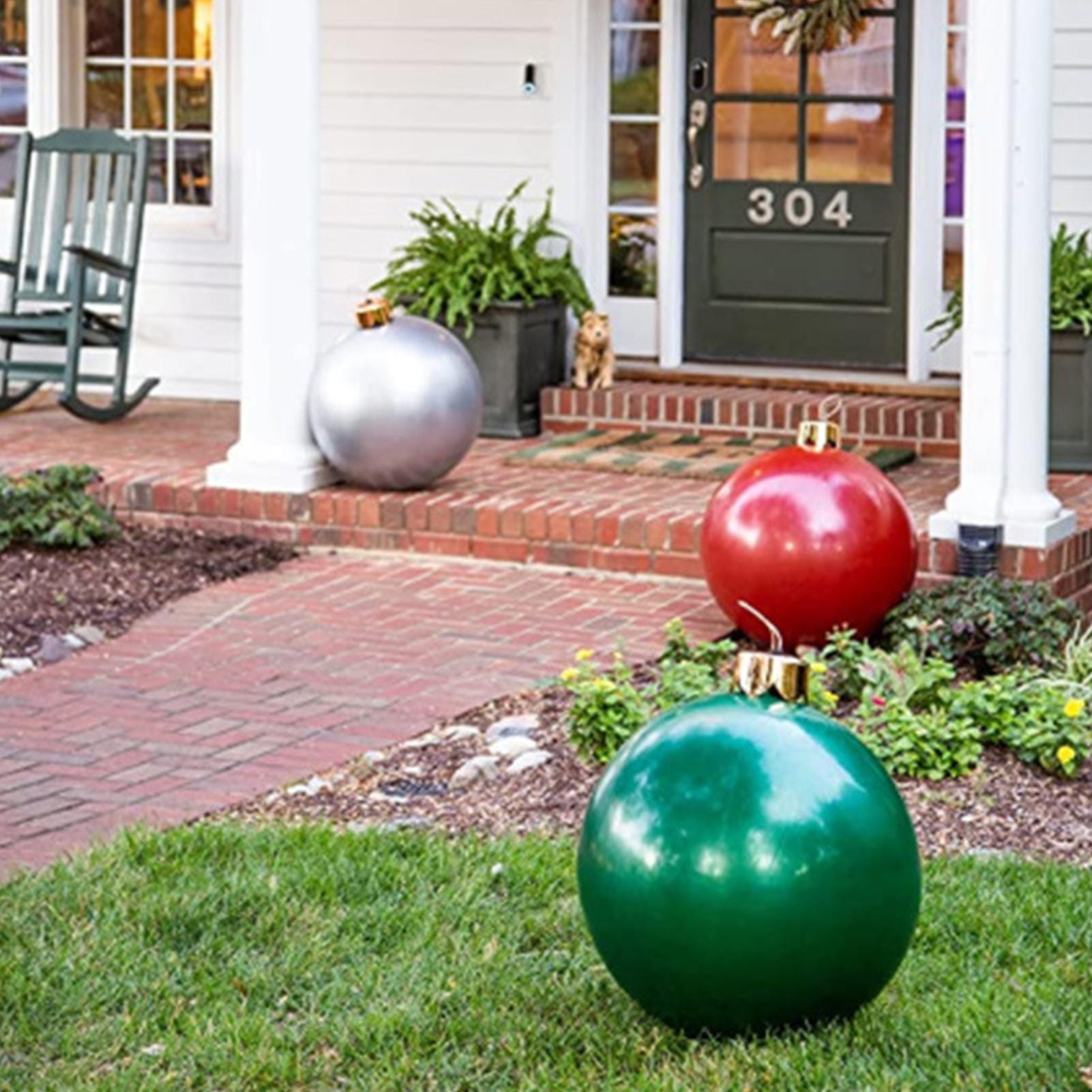 Oversized Inflatable Christmas Ball Decoration
