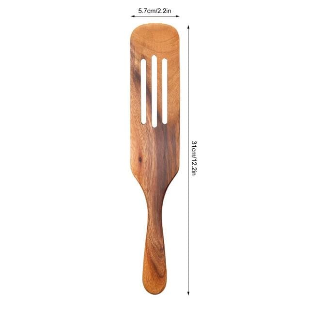 Teak Wood Spurtle Set