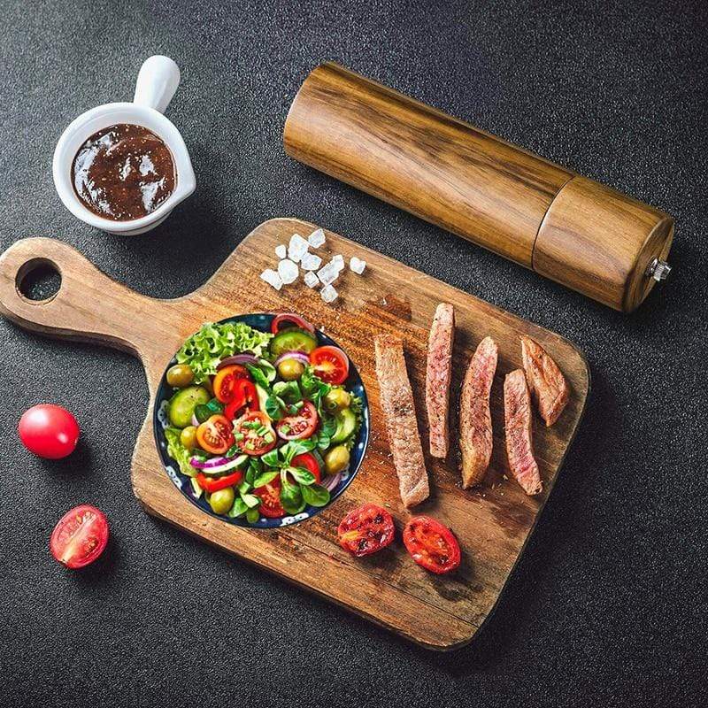Acacia Wood Salt & Pepper Mill