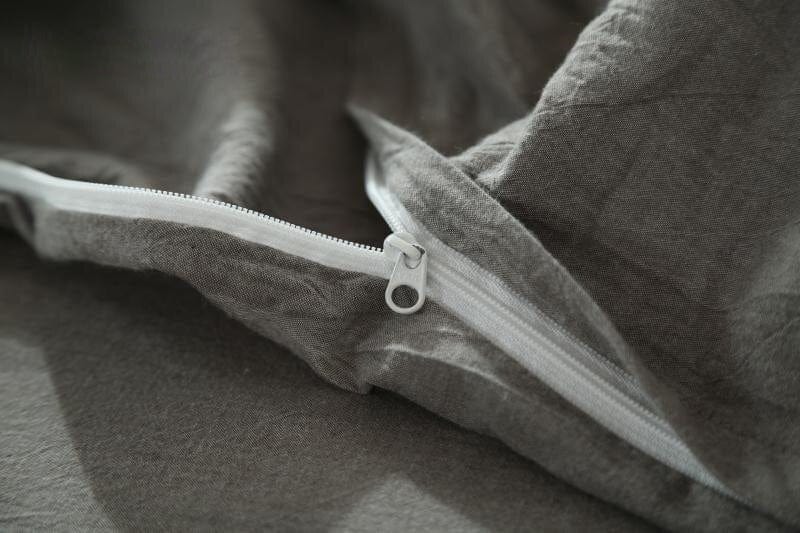 Light Grey Cotton Bed Sheets