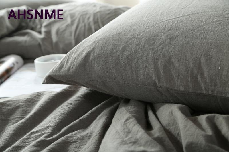 Light Grey Cotton Bed Sheets