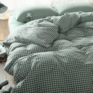 Checkered Bed Sheets