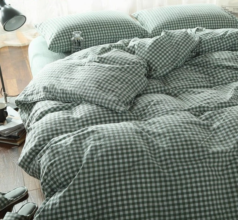 Checkered Bed Sheets