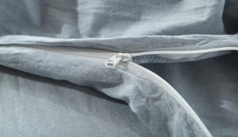Light Blue Cotton Bed Sheets