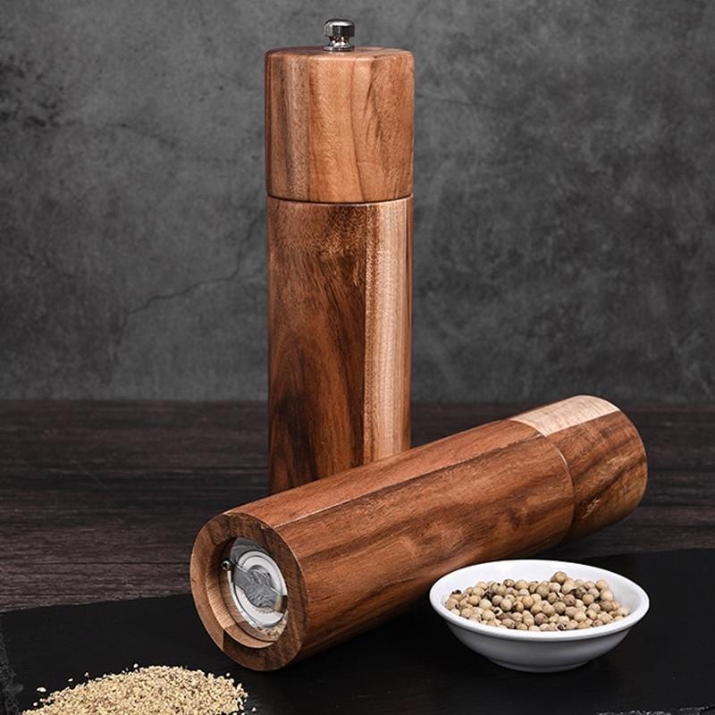 Acacia Wood Salt & Pepper Mill