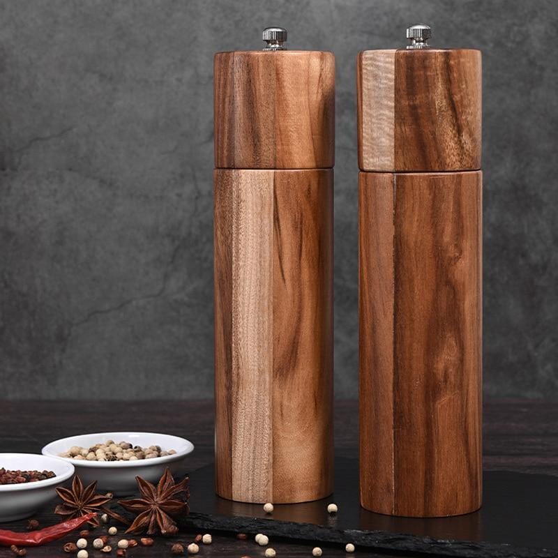 Acacia Wood Salt & Pepper Mill