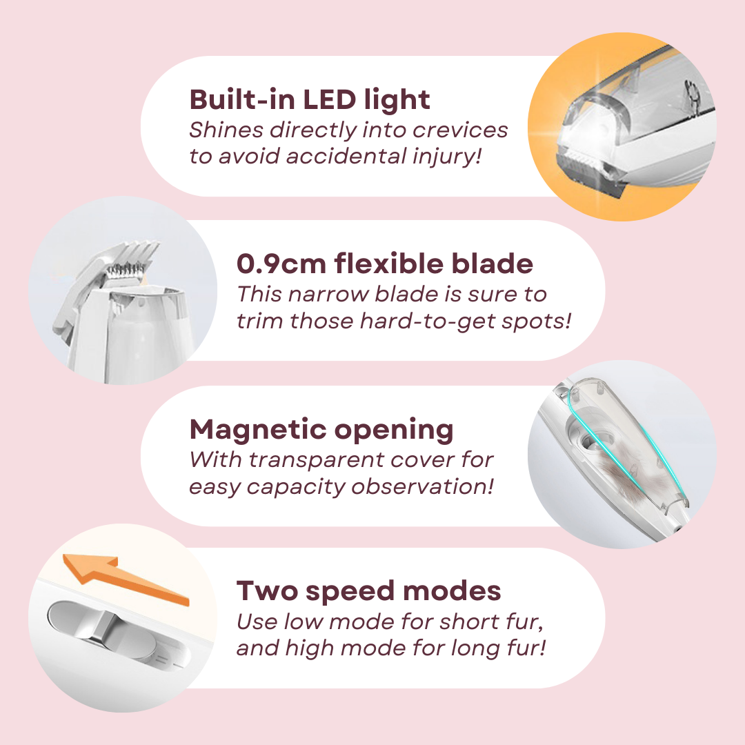 Vacuum Hair Trimmer