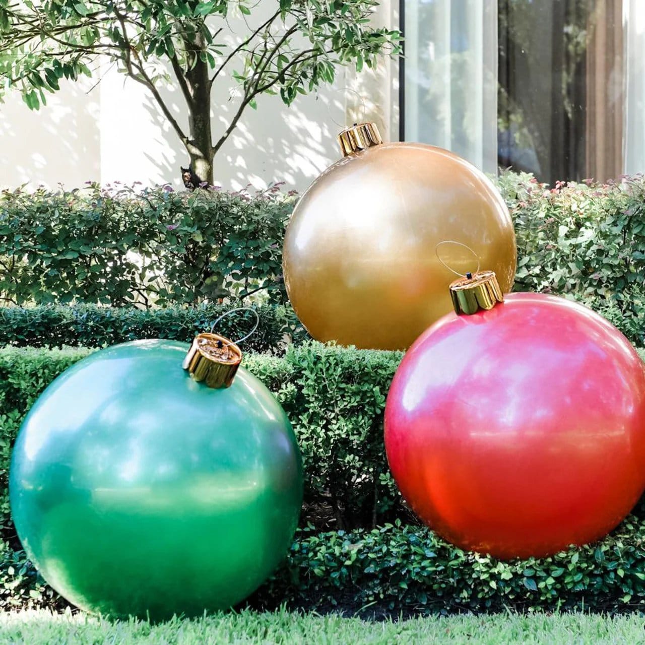 Oversized Inflatable Christmas Ball Decoration