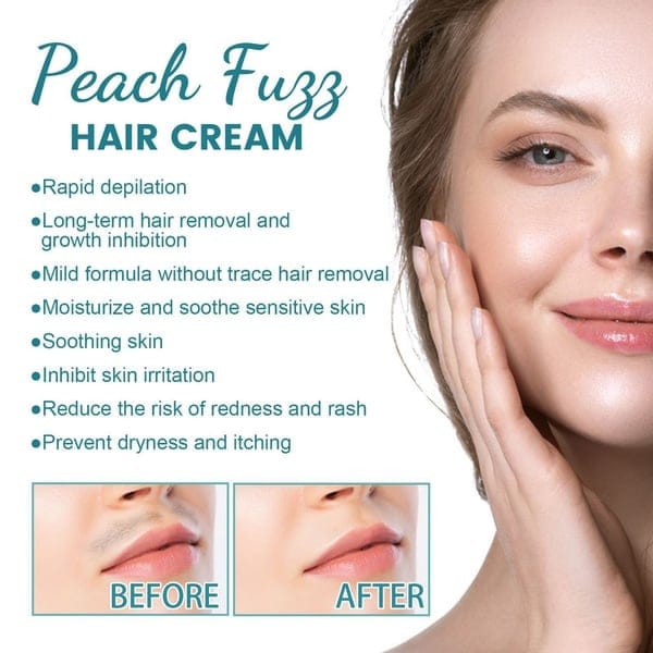Last Day Promotion 55% OFF -Peach Fuzz Hair Cream