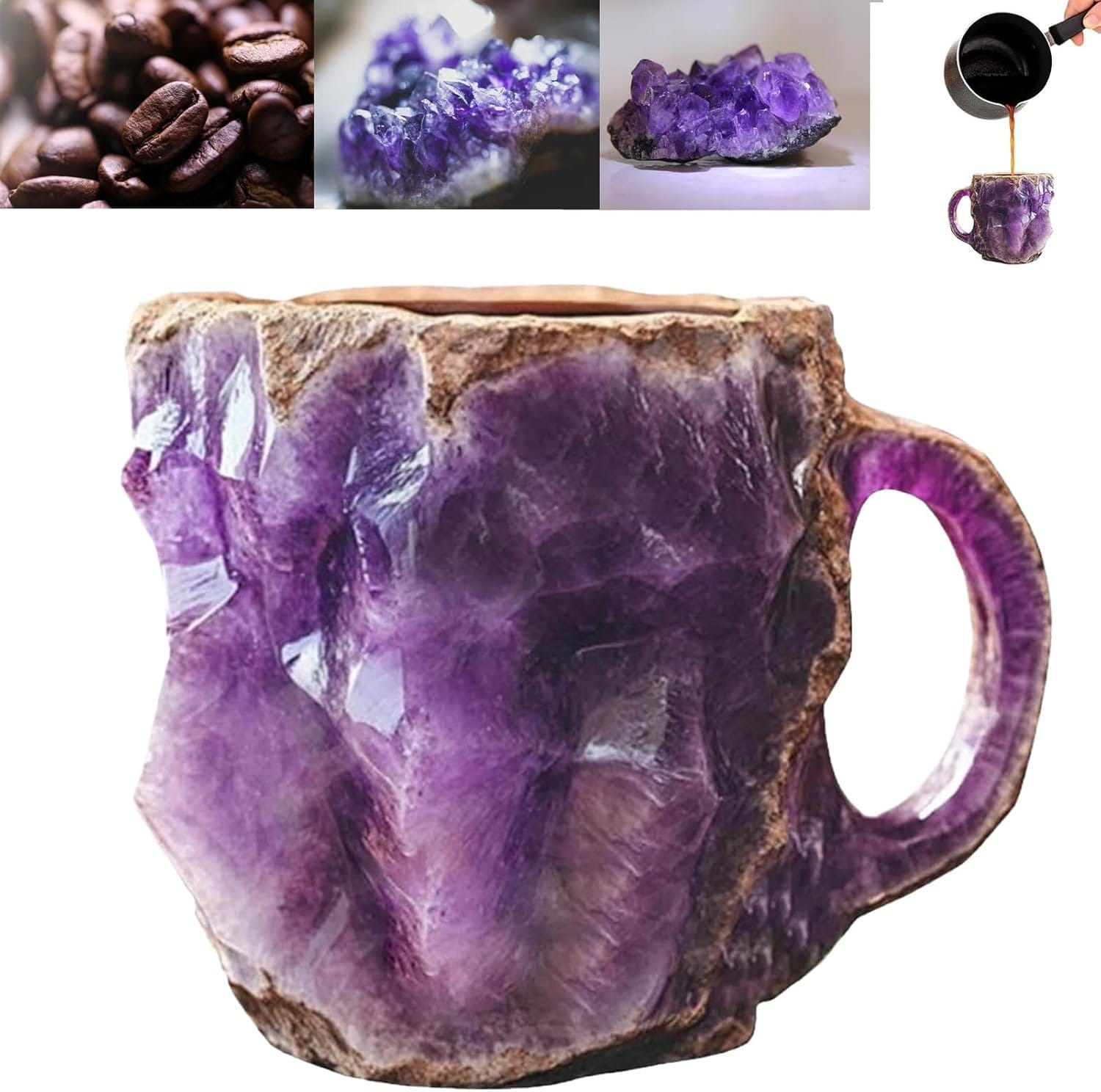 Christmas Early Bird Sale 49% OFF 2025 New Mineral Crystal Coffee Mugs
