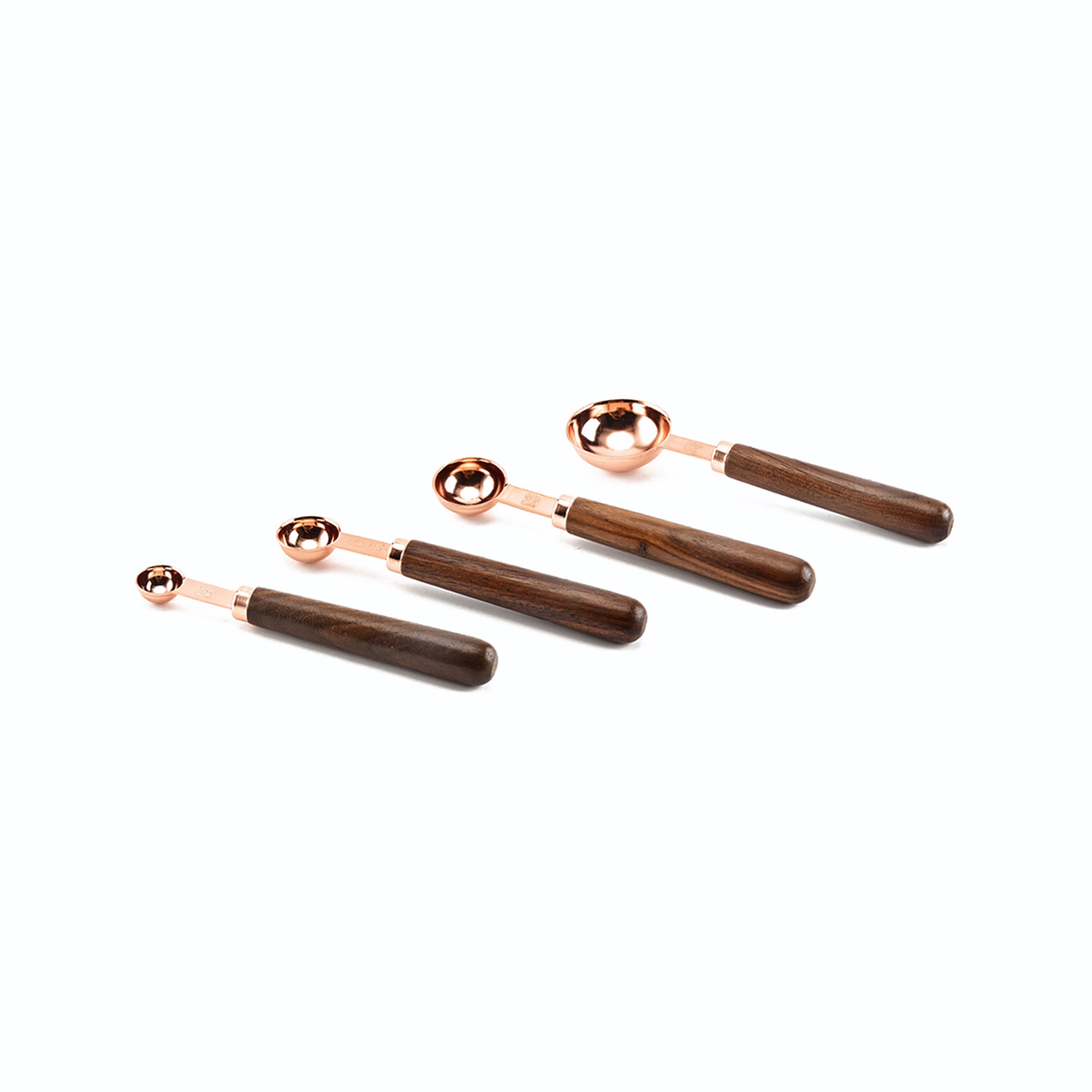 Copper Plated Measuring Cups and Spoons