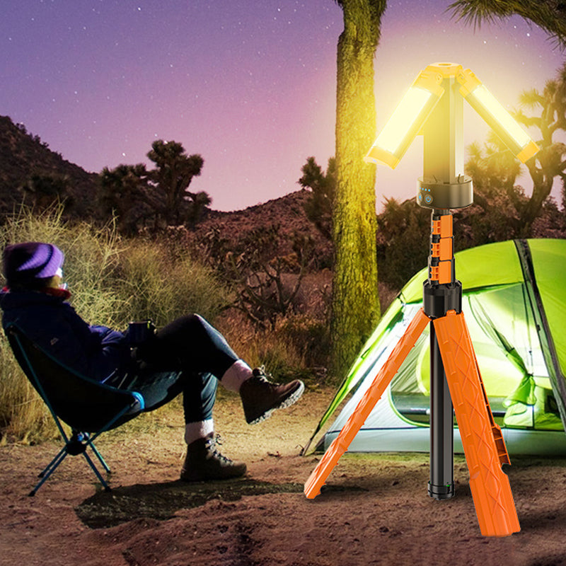 2025 HOT SALERechargeable Folding LED Camping Light with Stand
